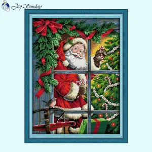 Santa Claus Needlework Embroidery