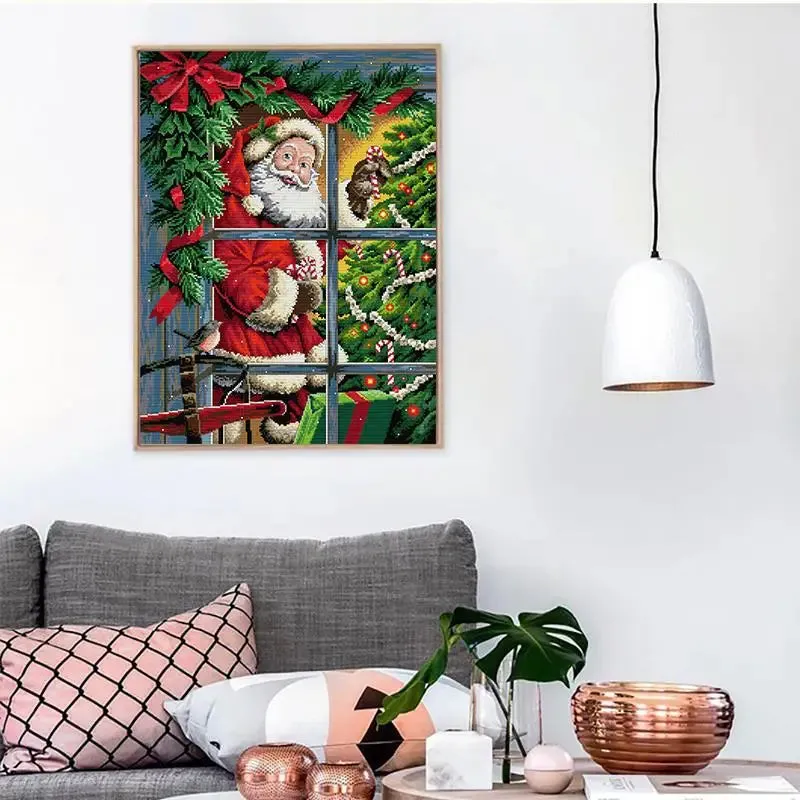 Santa Claus Needlework Embroidery
