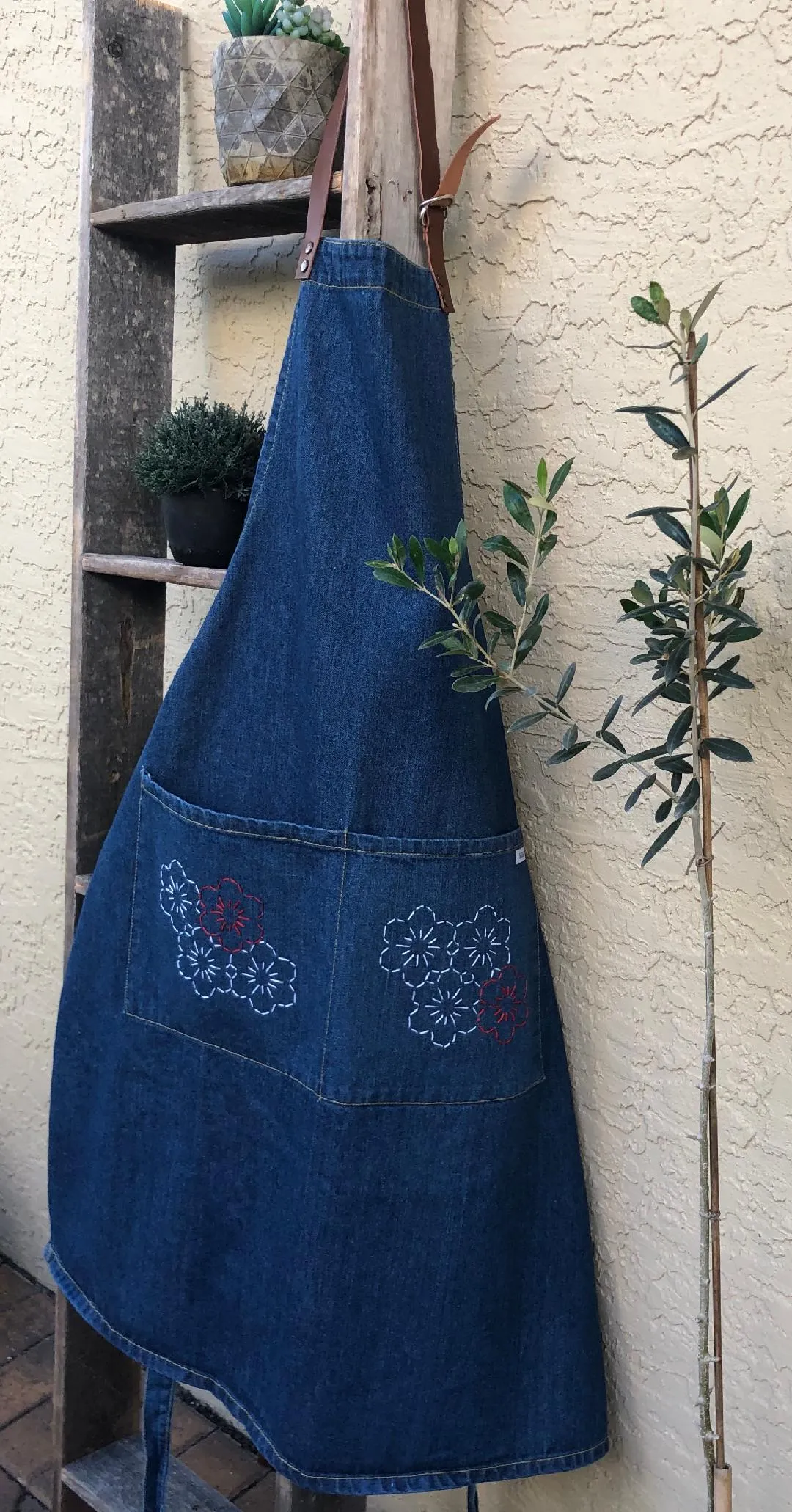 Sashiko Working Aprons