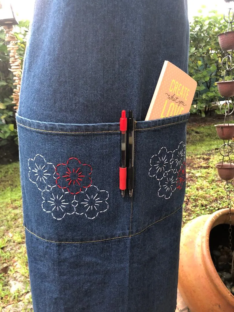 Sashiko Working Aprons