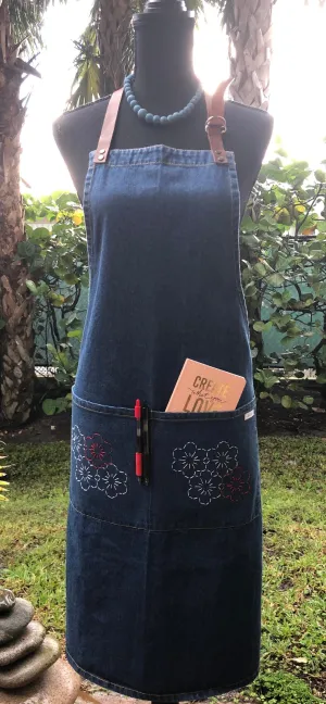Sashiko Working Aprons