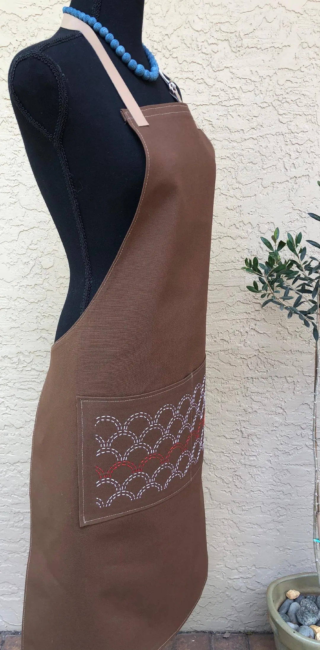 Sashiko Working Aprons