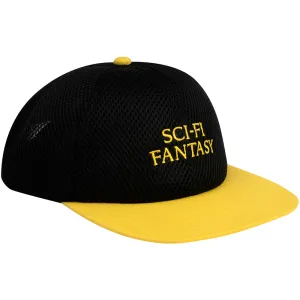 Sci-Fi Fantasy Logo Hat Black/Yellow