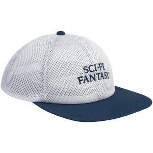 Sci-Fi Fantasy Logo Hat White/Blue