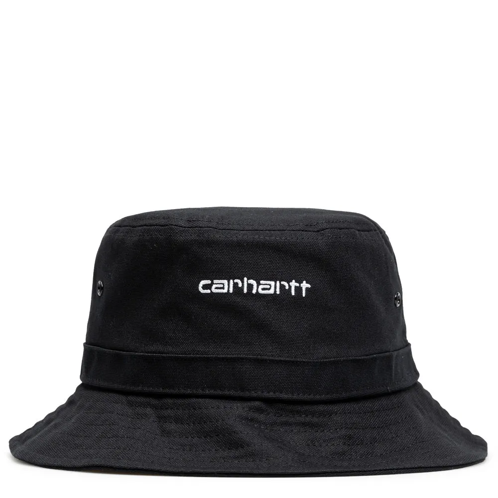 Script Bucket Hat | Black