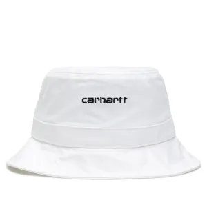 Script Bucket Hat | White