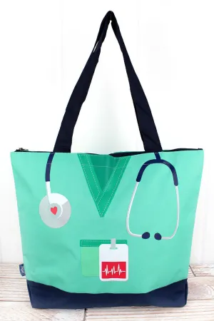 Scrub Life Mint Tote Bag
