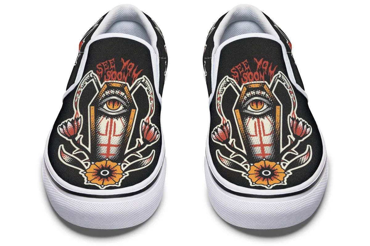 See You Soon Slip On Shoes