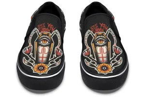 See You Soon Slip On Shoes