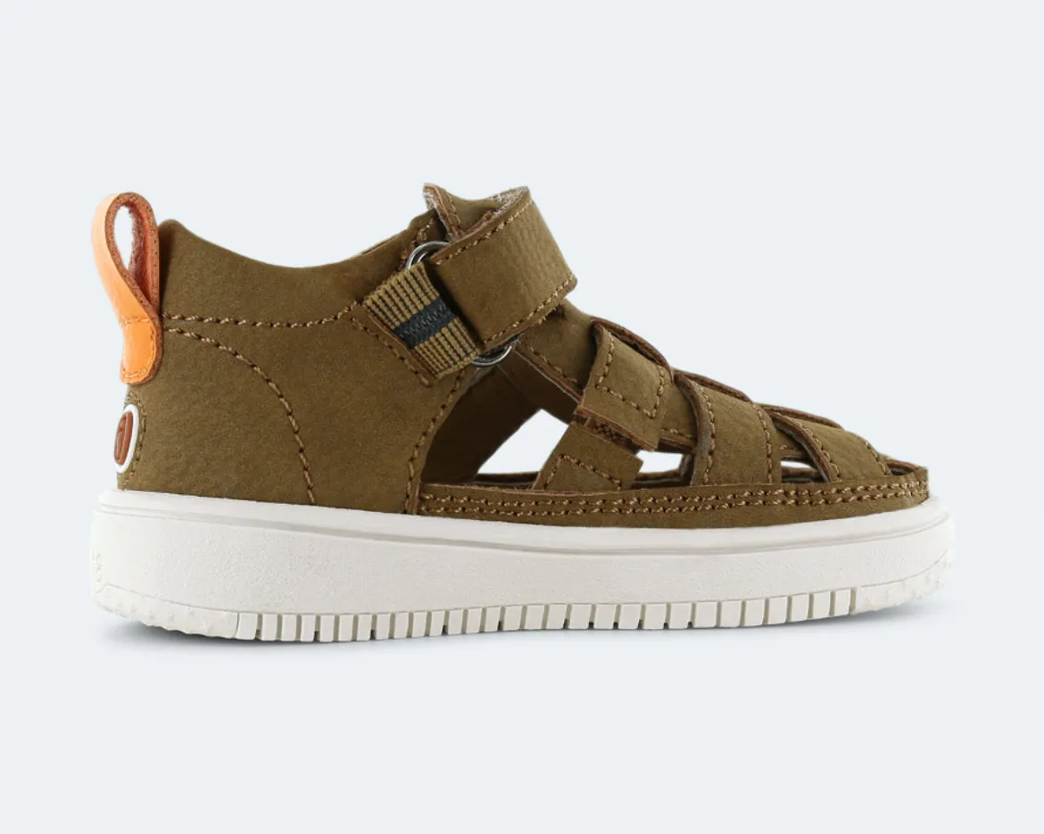 Shoesme Cognac Closed Toe Sandals