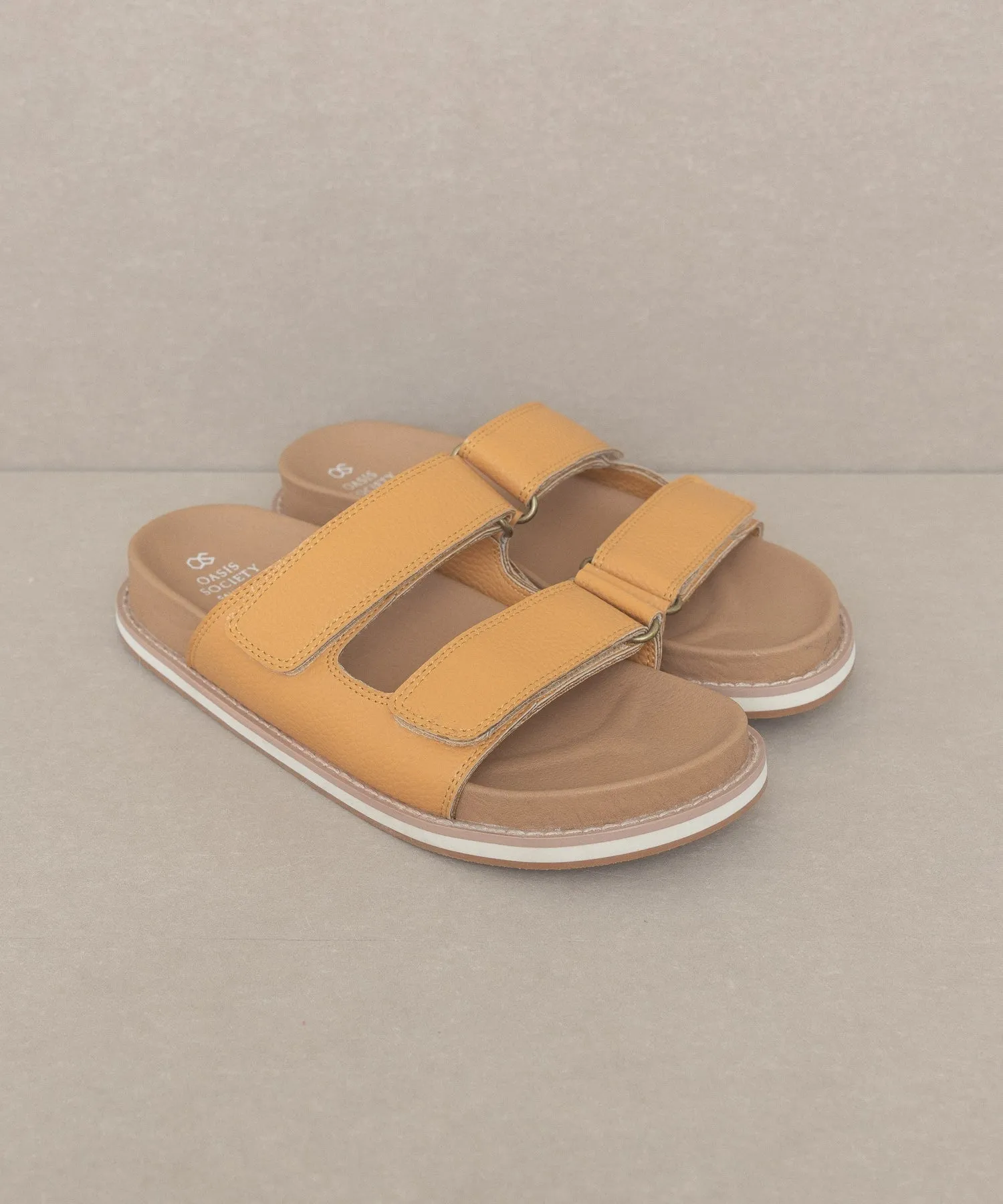 Sienna Double Strap Slide Sandal