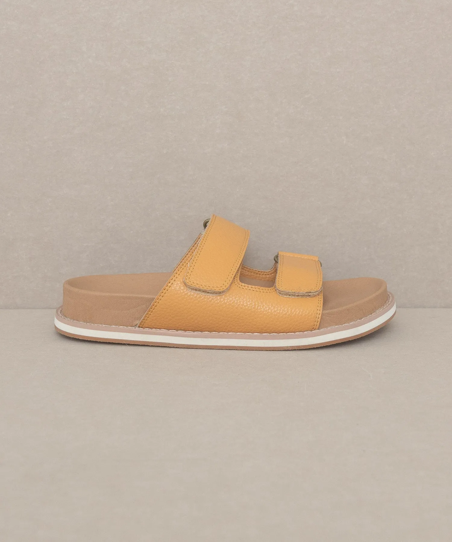 Sienna Double Strap Slide Sandal
