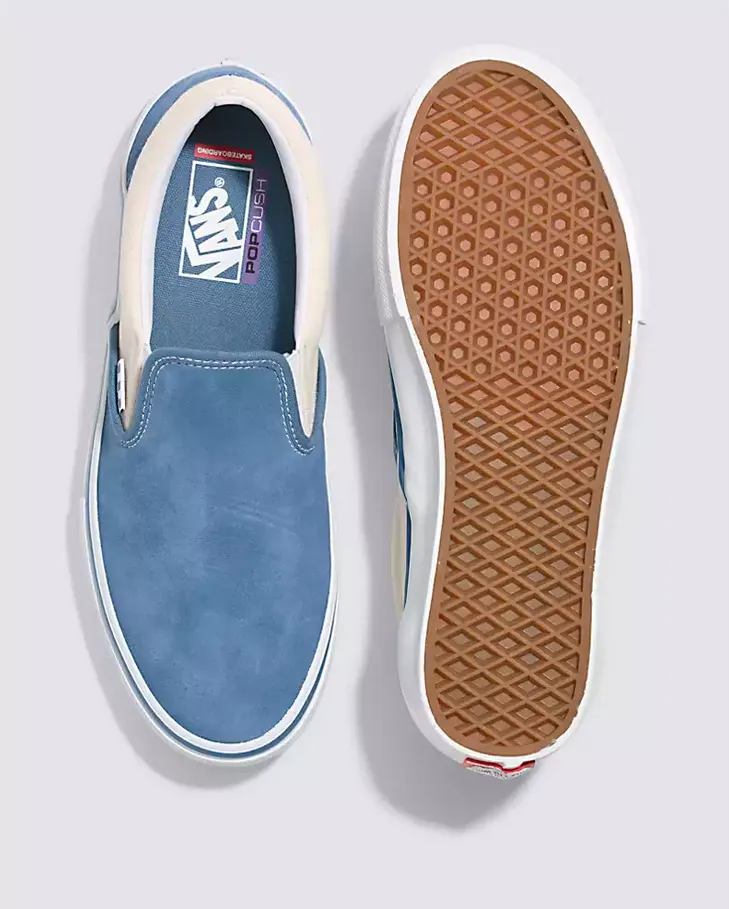 SKATE SLIP-ON CREAM/LIGHT NAVY SALE