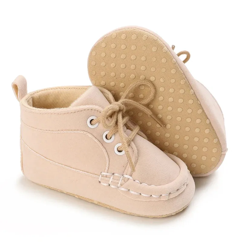 Soft Cotton Anti-Slip Baby Shoes for Prewalkers | Cute Cartoon Design