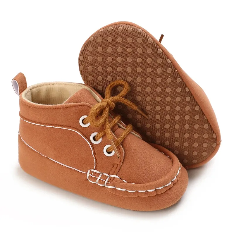 Soft Cotton Anti-Slip Baby Shoes for Prewalkers | Cute Cartoon Design