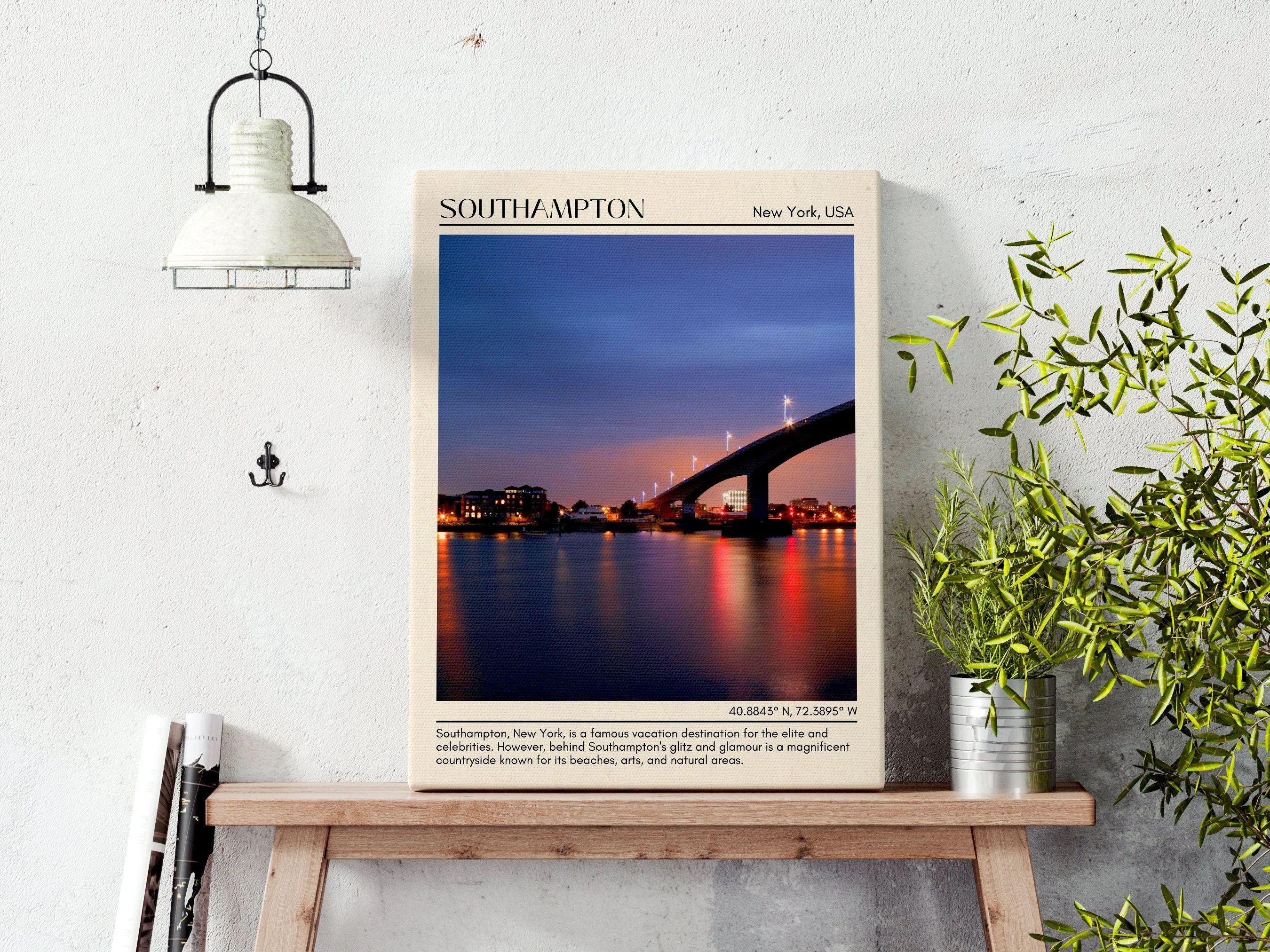 Southampton Wall Canvas, USA