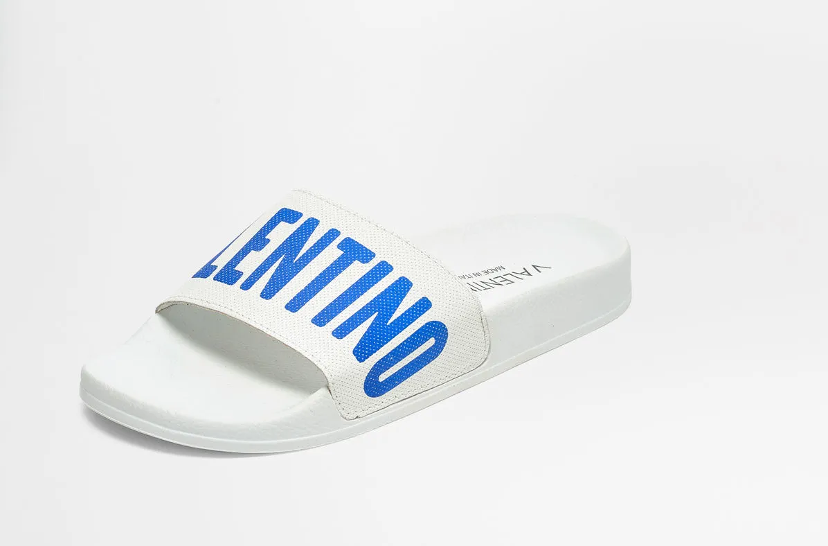 SS22 - Women's Pool Slippers - Irene - White Royal