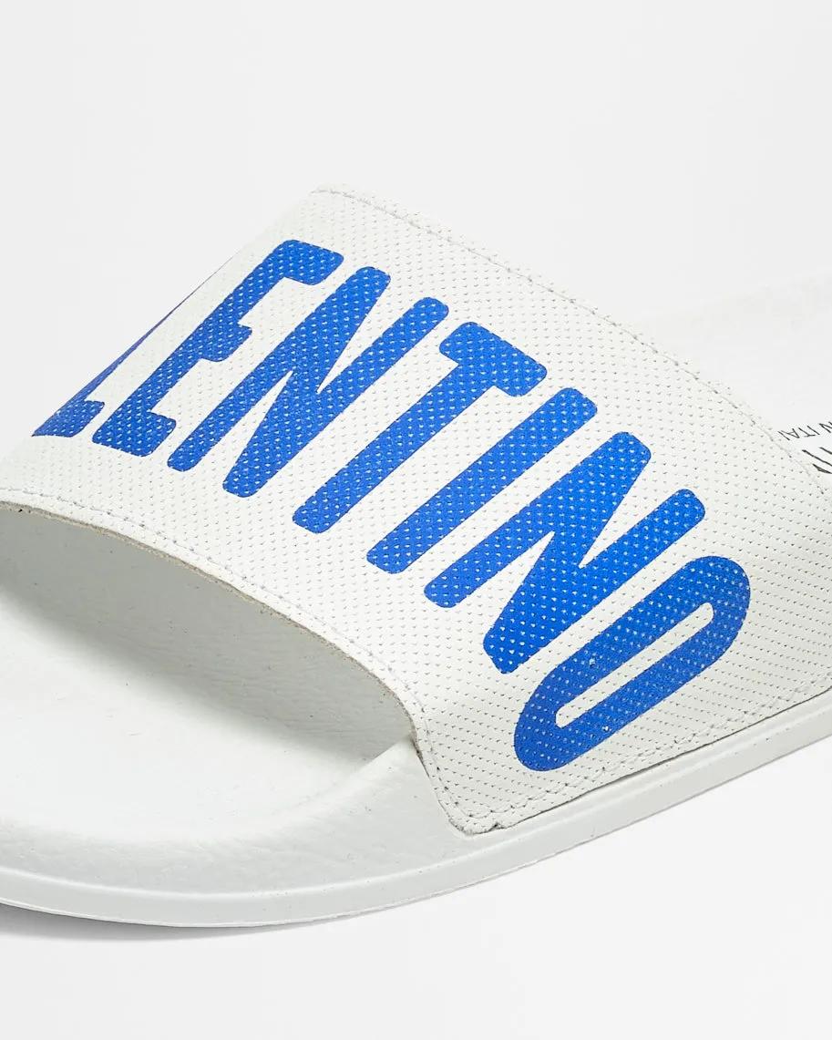 SS22 - Women's Pool Slippers - Irene - White Royal