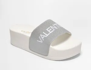 SS22 - Women's Pool Slippers - Nefti - Silver