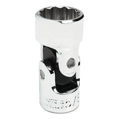 Stanley® Products 12-Point Universal Sockets, 3/8 in Drive, 7/16 in, 12 Points, 5274A