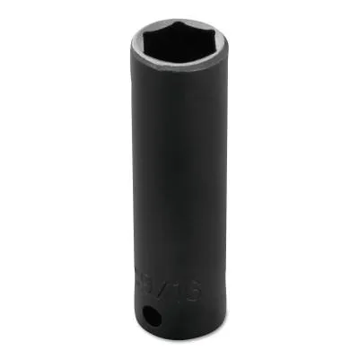 Stanley?? Products Torqueplus Deep Impact Sockets, 1 in Drive, 15/16 in Opening, 6 Points, 10015L