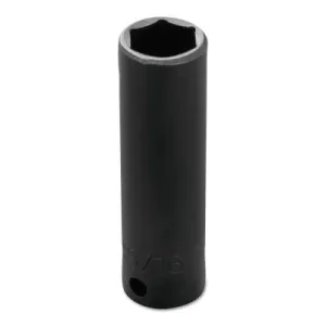 Stanley?? Products Torqueplus Deep Impact Sockets, 1 in Drive, 2 3/16 in Opening, 6 Points, 10035L