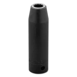 Stanley?? Products Torqueplus Deep Impact Sockets 1/2 in, 1/2 in Drive, 1 9/16 in, 6 Points, 7350H