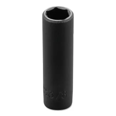 Stanley® Products Torqueplus Deep Impact Sockets 1/4 in, 1/4 in Drive, 3/8 in, 6 Points, 6512H