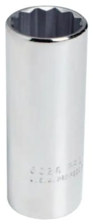 Stanley?? Products Torqueplus Deep Sockets 3/8 in, 3/8 in Drive, 9/16 in, 12 Points, 5018