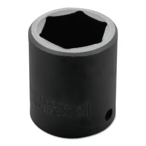 Stanley® Products Torqueplus Impact Sockets, 1/2 in Drive, 1 in Opening, 6 Points, 7432H