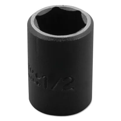 Stanley® Products Torqueplus Impact Sockets 3/8 in, 3/8" Dr, 1/2 in, 6 Points, 7216H