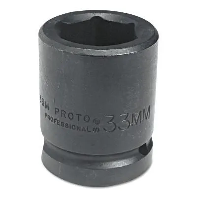 Stanley® Products Torqueplus Metric Impact Sockets 1 in, 1 in Drive, 32 mm, 6 Points, 10032M