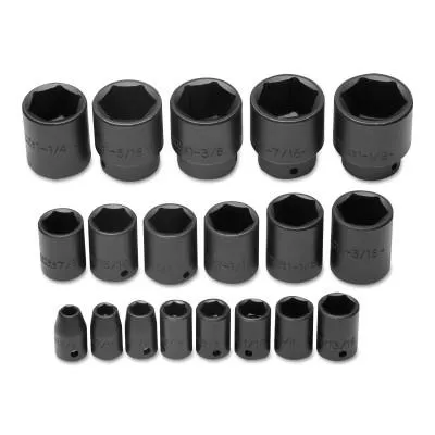 Stanley® Products Torqueplus Metric Impact Sockets 1/2 in, 1/2 in Drive, 10 mm, 6 Points, 7410M