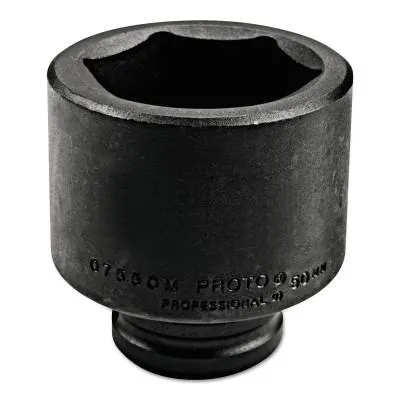 Stanley® Products Torqueplus Metric Impact Sockets 3/4 in, 3/4 in Drive, 17 mm, 6 Points, 07517M