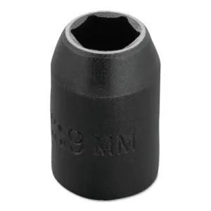 Stanley® Products Torqueplus Metric Impact Sockets 3/8 in, 3/8 in Drive, 9 mm, 6 Points, 7209M