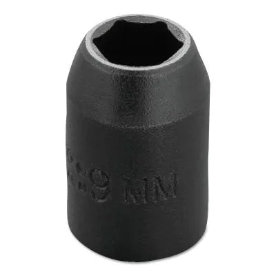 Stanley® Products Torqueplus Metric Impact Sockets 3/8 in, 3/8 in Drive, 9 mm, 6 Points, 7209M