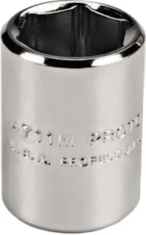 Stanley® Products Torqueplus Metric Sockets 1/4 in, 1/4 in Drive, 5 mm, 6 Points, 4705M