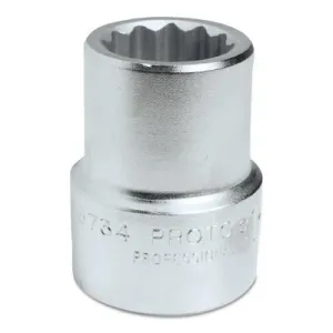 Stanley® Products Torqueplus Sockets 1 in, 1 in Drive, 2 1/2 in, 12 Points, 5780