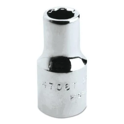 Stanley?? Products Torqueplus Sockets 1/4 in, 1/4 in Drive, 3/16 in, 12 Points, 4706T