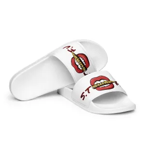 STFU Classic Logo Women's slides - White