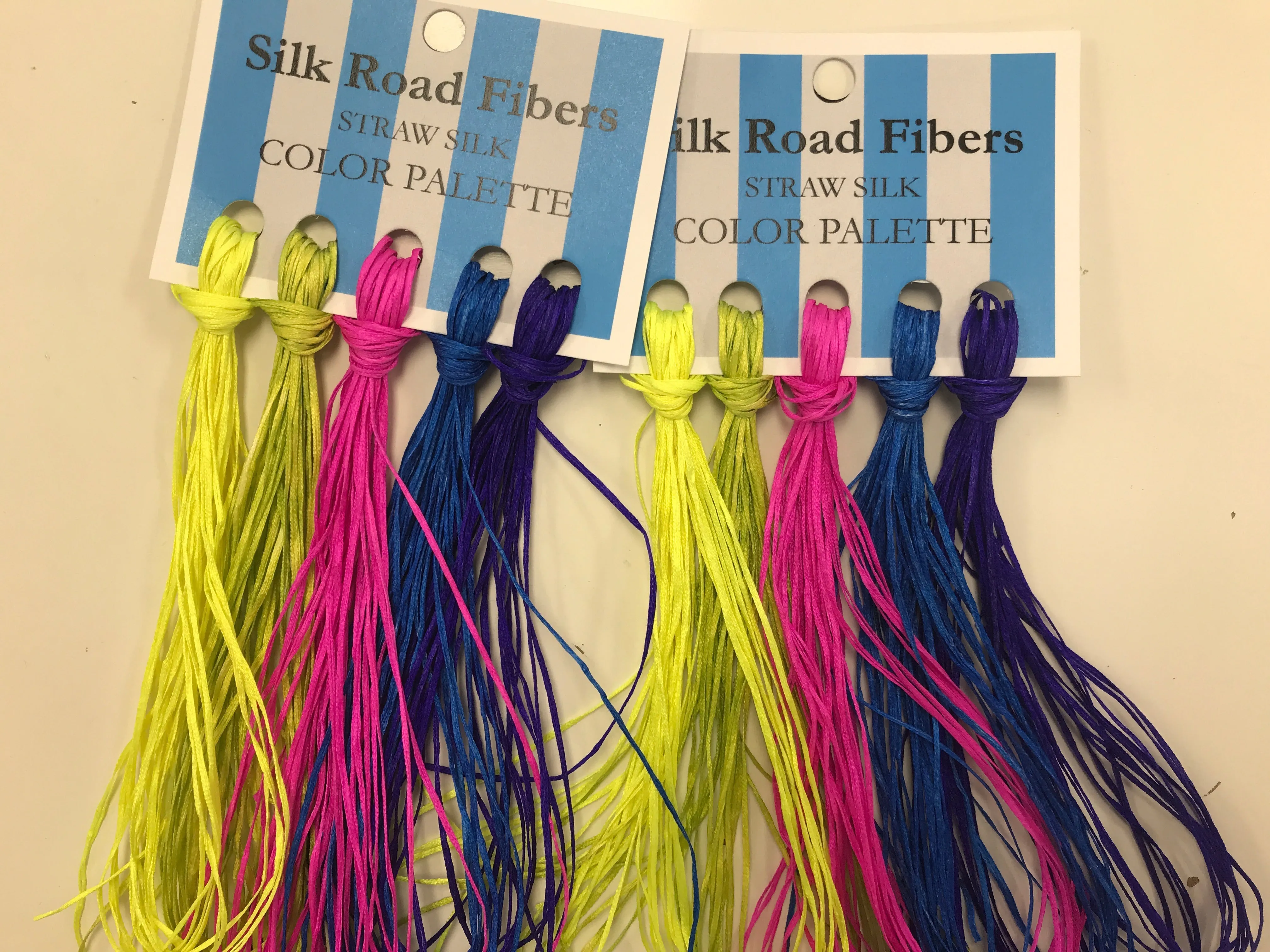 Straw Silk Limited Edition Color Palettes