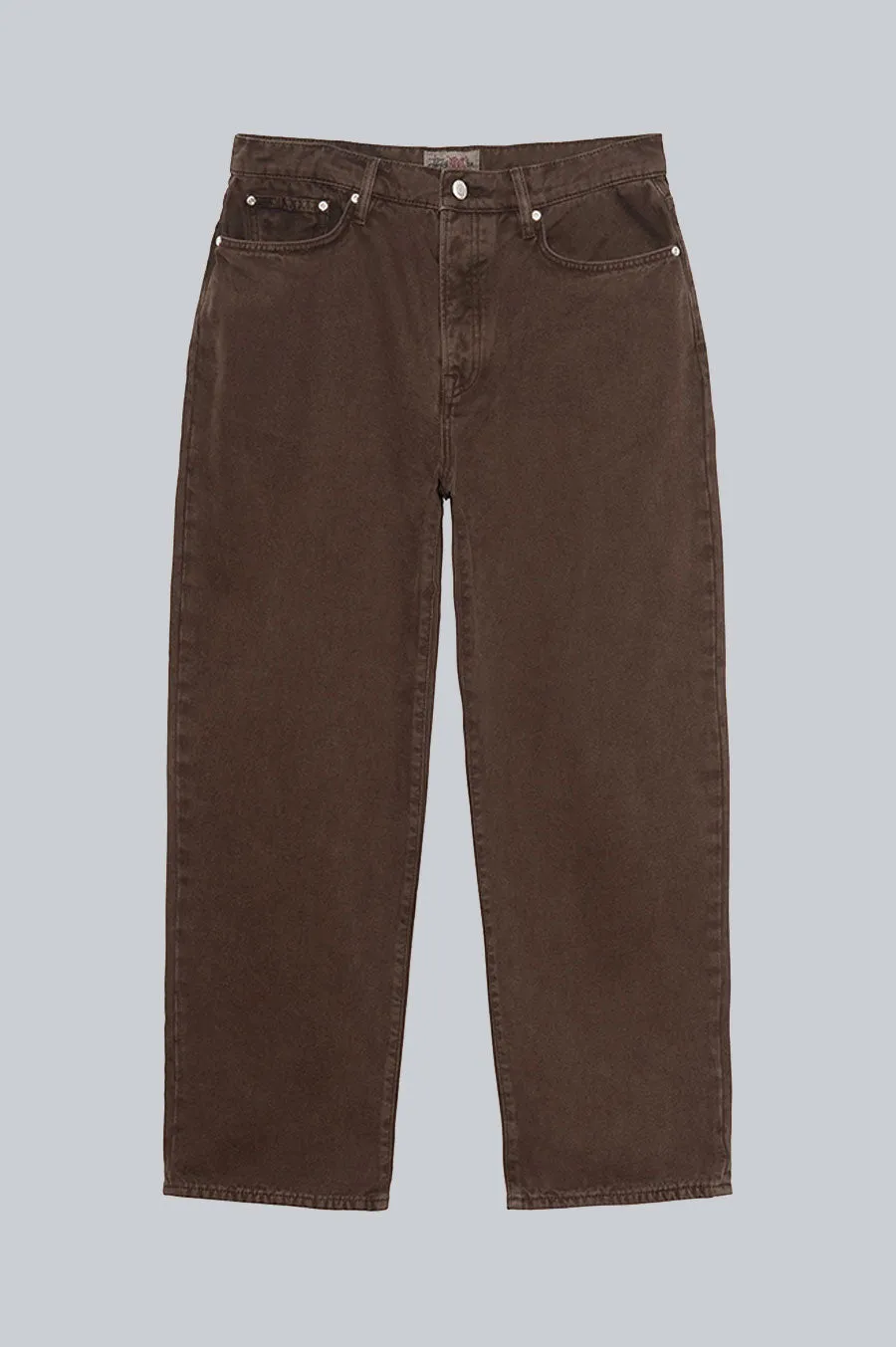 STUSSY BIG OL' JEAN WASHED CANVAS BROWN