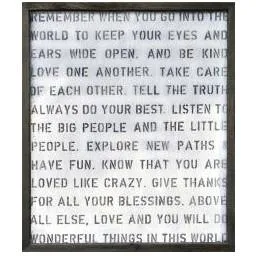 Sugarboo Art Print: Remember When You Go