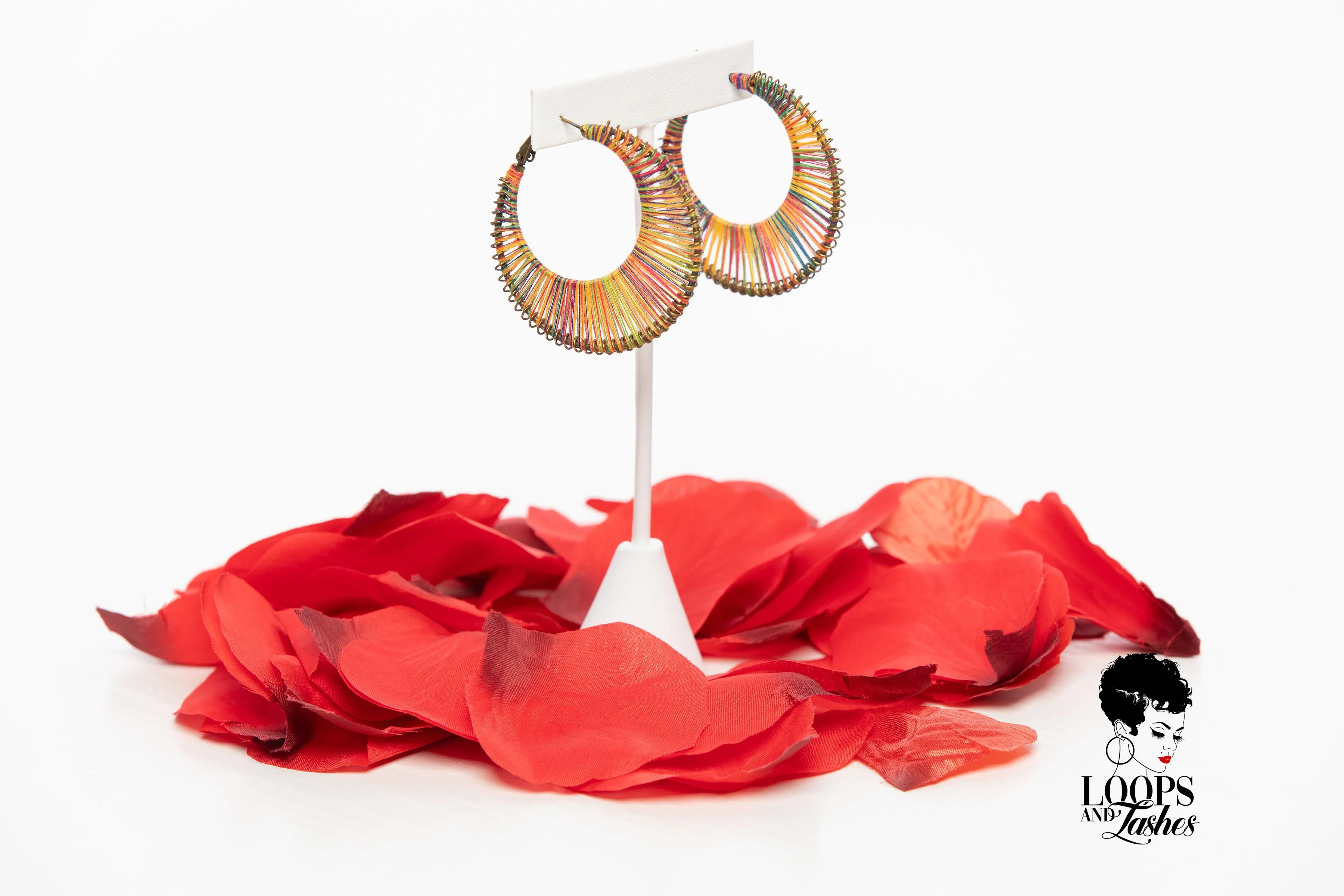 Sundress Hoop Earrings