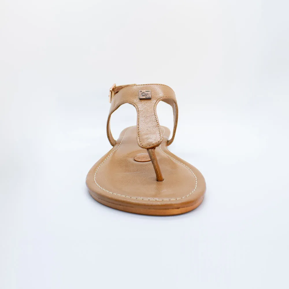 Tan Coffee Grounding Sandals