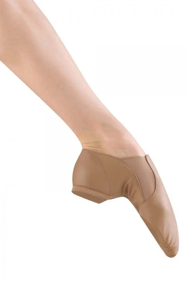 Tan Leather Dance Now Jazz Shoe - Adult