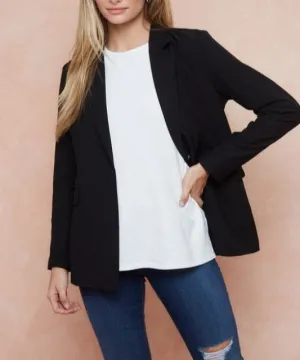 The Boss Black Lightweight Blazer