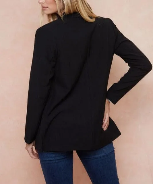 The Boss Black Lightweight Blazer