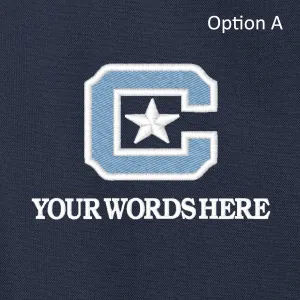 The Citadel, Customizable (Your Words), C Star, Embroidered, Port Authority® Canvas Full-Length Two-Pocket Apron