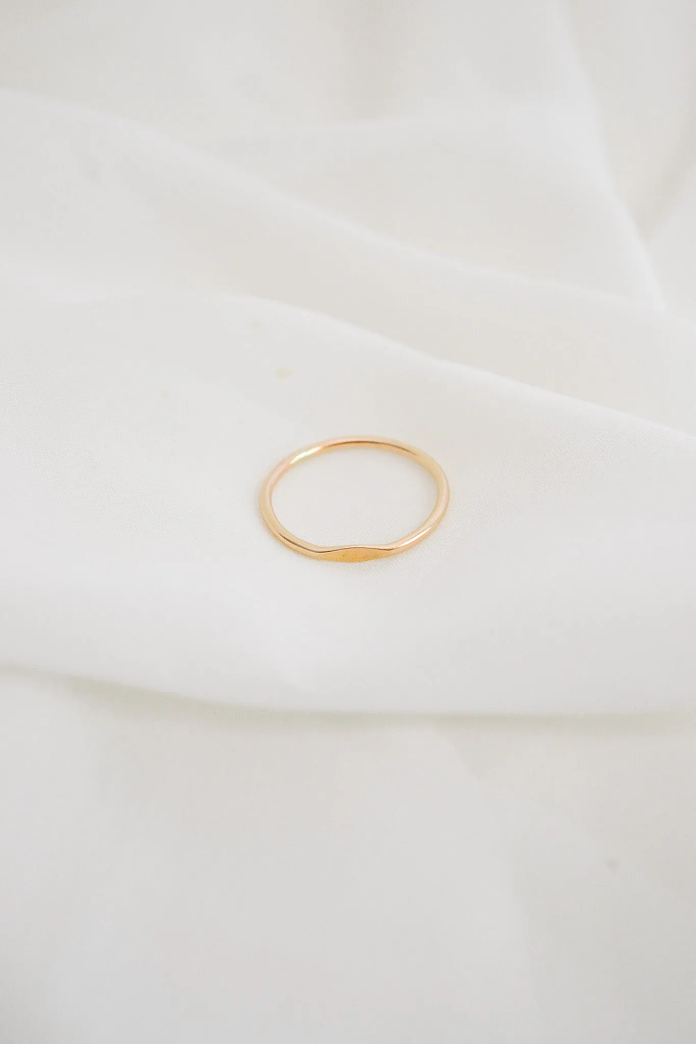Thin Signet Ring